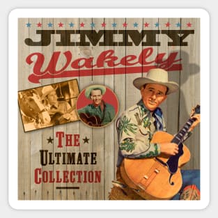 Jimmy Wakely - The Ultimate Country Collection Sticker